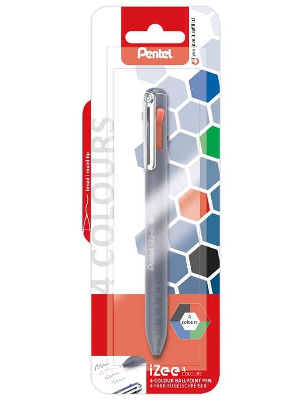 Pentel XBXC470DC/1 iZee Ballpointpen 4-colour