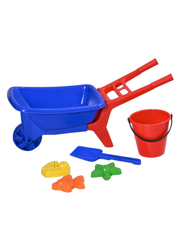 Plasto Wheelbarrow set 2 colours assorted