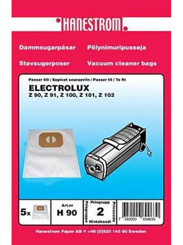 hanestroem ELECTROLUX Z 90 Z 100 Vacuum Cleaner Bags - 5 pcs