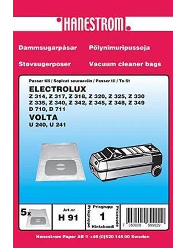 hanestroem ELECTROLUX Vacuum Cleaner Bags - 5 pcs