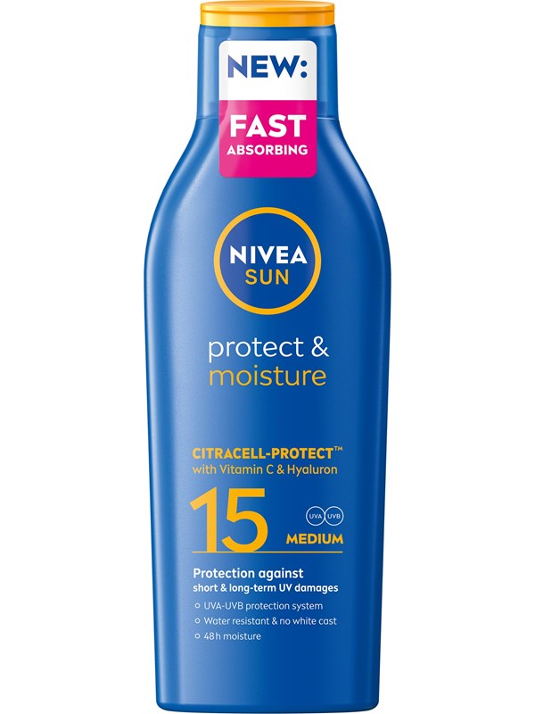 Nivea Protect & Moisture Lotion SPF 15 200 ml