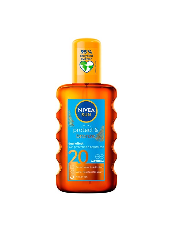 Nivea Protect & Bronze Oil SPF 20 200ml