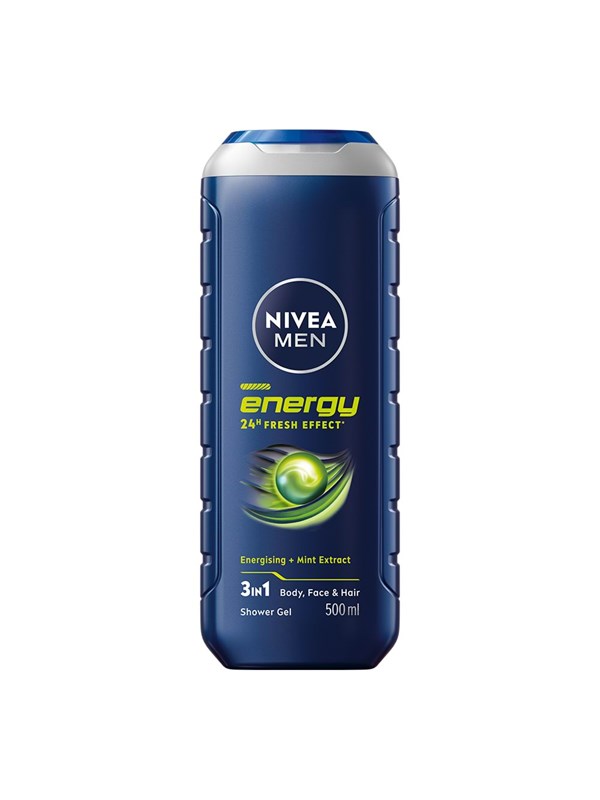 Nivea Men Energy Shower Gel 500ml
