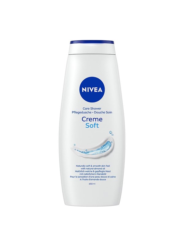 Nivea Cream Soft Care Shower - 650 ml.