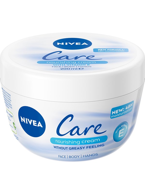 Nivea Care Nourishing Cream - 200 ml.