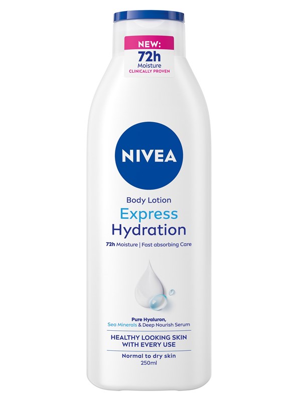 Nivea Express Hydration Body Lotion - 250 ml.