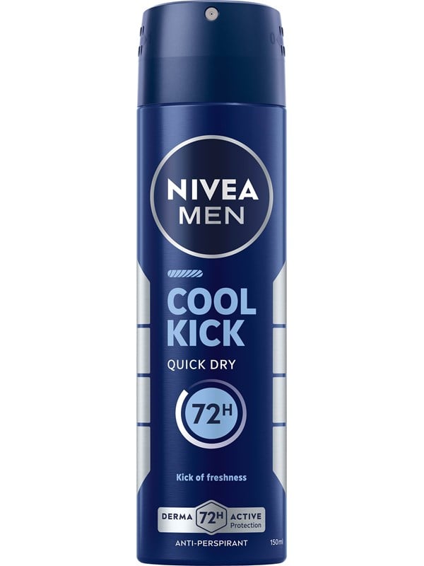 Nivea Cool Kick Male Spray 150ml