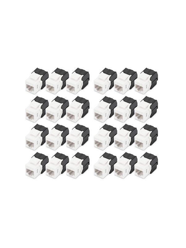 DIGITUS CAT 6 Keystone Jack (24-pieces)