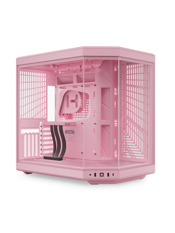 HYTE Y70 Strawberry Milk (pink) - Kotelot - Miditower - Vaaleanpunainen