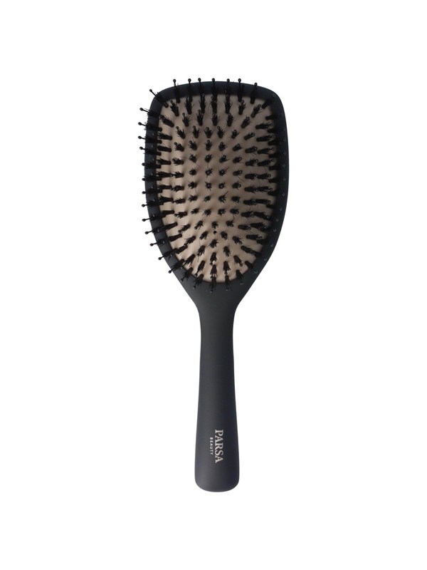 PARSA KERATIN CARE & SHINE PADDLE BRUSH - Black - L