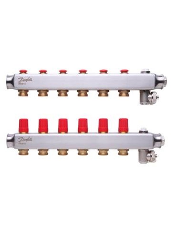 Danfoss floor heating manifold 6+6 SSM