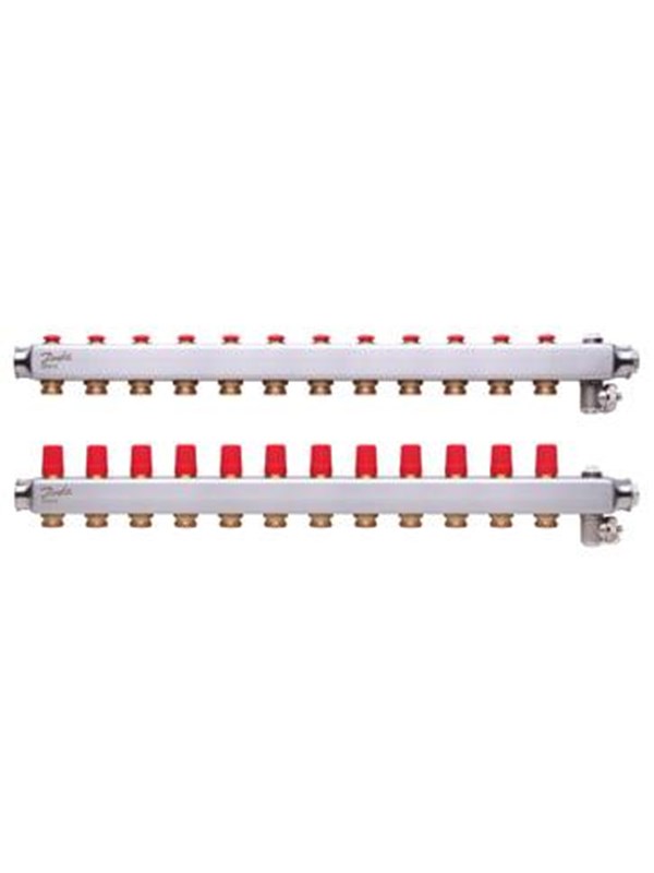 Danfoss floor heating manifold 12+12 SSM
