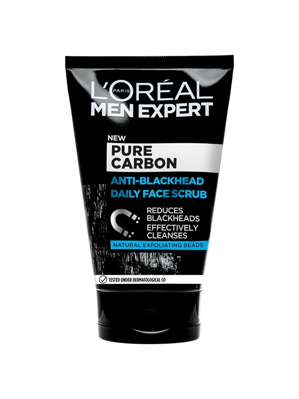 L"'Oréal Paris Paris Men Expert Pure Charcoal Face Scrub - 100ml