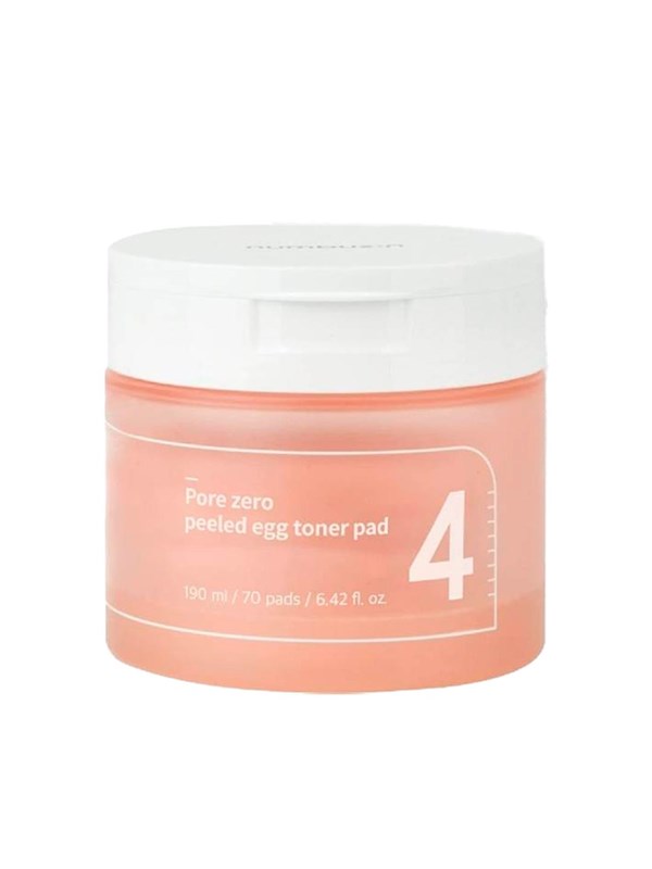 Numbuzin No.4 Pore Zero Peeled Egg Toner Pad