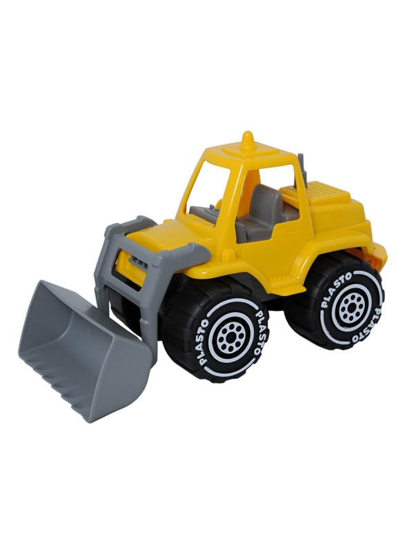 Plasto Frontloader (23 cm) yellow