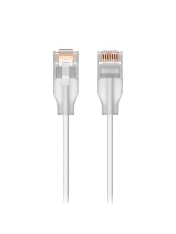 Ubiquiti UniFi Etherlighting Patch Cable 8m - Valkoinen - 8m