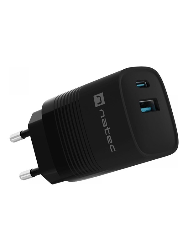 Natec Ribera power adapter - GaN - USB 24 pin USB-C - 30 Watt