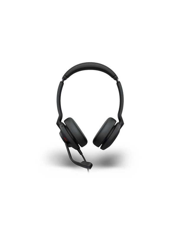 Jabra Evolve2 30 SE MS Teams -stereokuulokemikrofoni + USB-A/C-sovittimet, musta