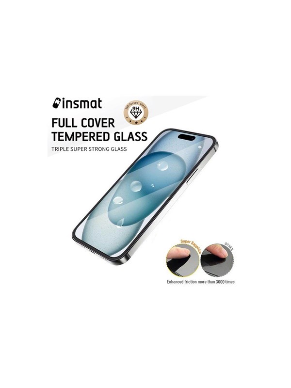 Insmat - screen protector for mobile phone - easy & anti-dust super full cover