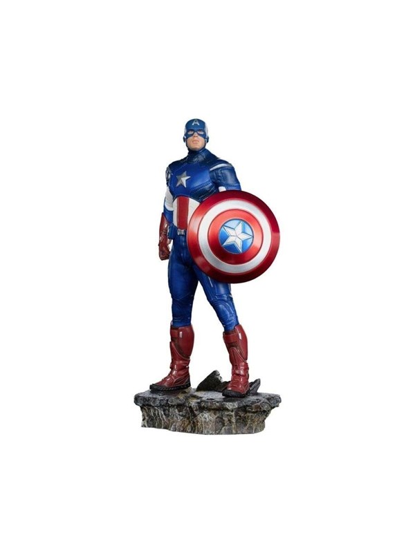 Iron Studios - Marvel The Infinity Saga: BDS 1:10 Art Scale Statue - Captain America - Figuuri