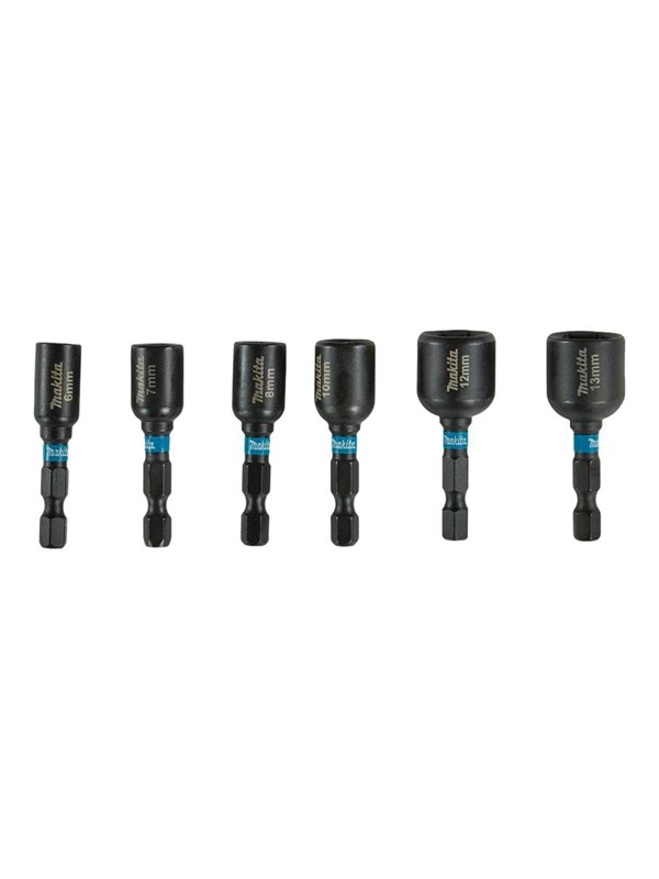 Makita E-15768 Impact Black Impact Socket Bit Set 6 Pieces