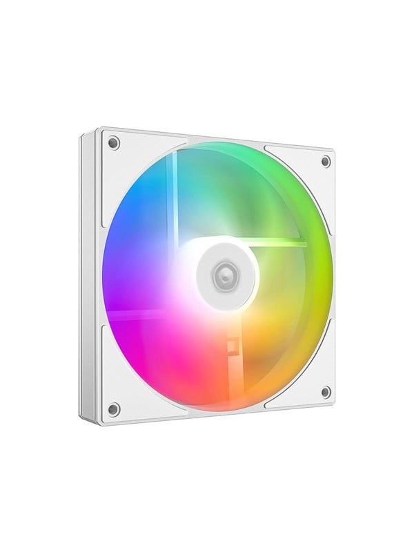 ID-Cooling AS-140 ARGB WHITE - Kotelotuuletin - 140mm - Valkoinen, RGB-valolla - 25 dBA