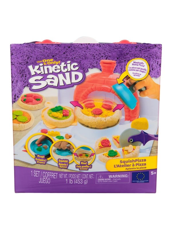 Kinetic Sand Squish Pizza