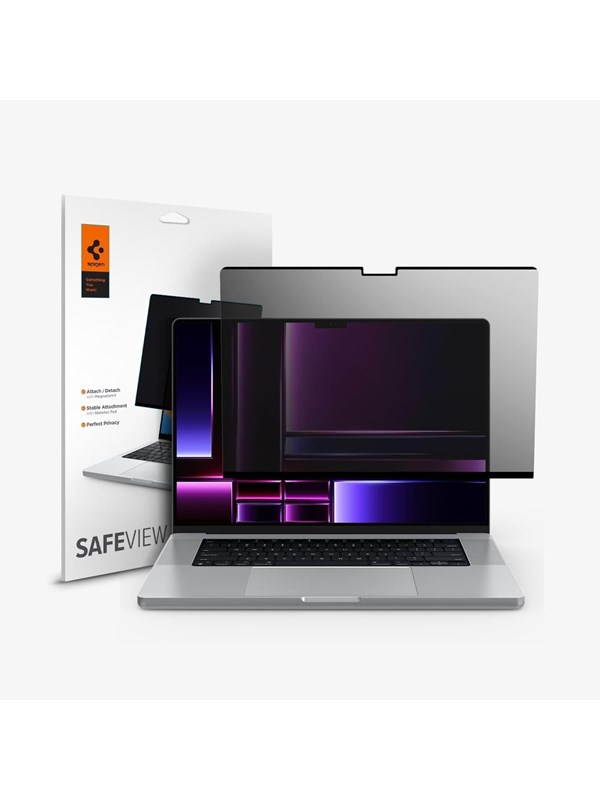 Spigen SafeView 1 Pack - MacBook Pro 16"" M4 2024/M3 2023/ M2 2023/M1 2021