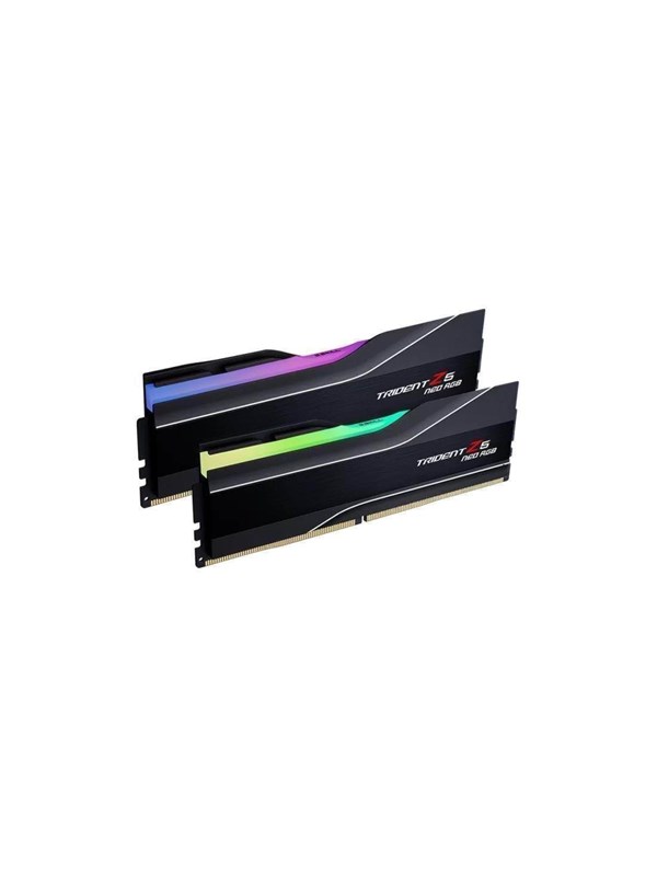 G.Skill Trident Z5 Neo RGB DDR5-6000 - 64GB - CL26 - Dual Channel (2 pcs) - AMD EXPO & Intel XMP - Musta RGB