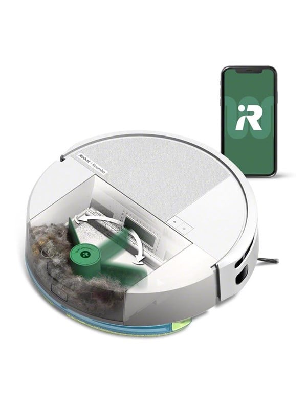 iRobot Robotti-imurit Roomba Combo 205 AutoCompact Robottipölynimuri - Valkoinen