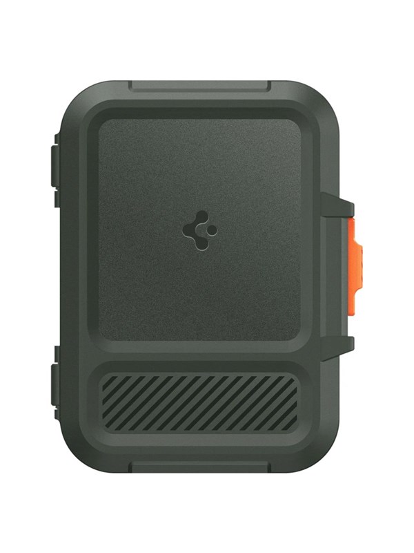 Spigen iPhone Lock Fit MagSafe Wallet - military green