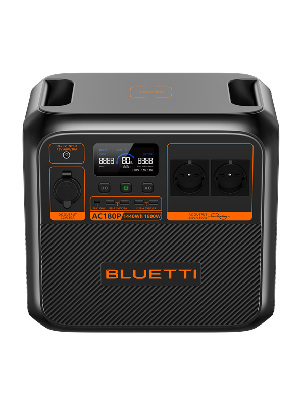 BLUETTI PowerOak AC180P - Portable Power Station - 1440Wh