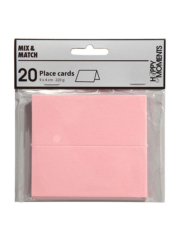 Creativ Company - Name cards Light red 20 pcs.