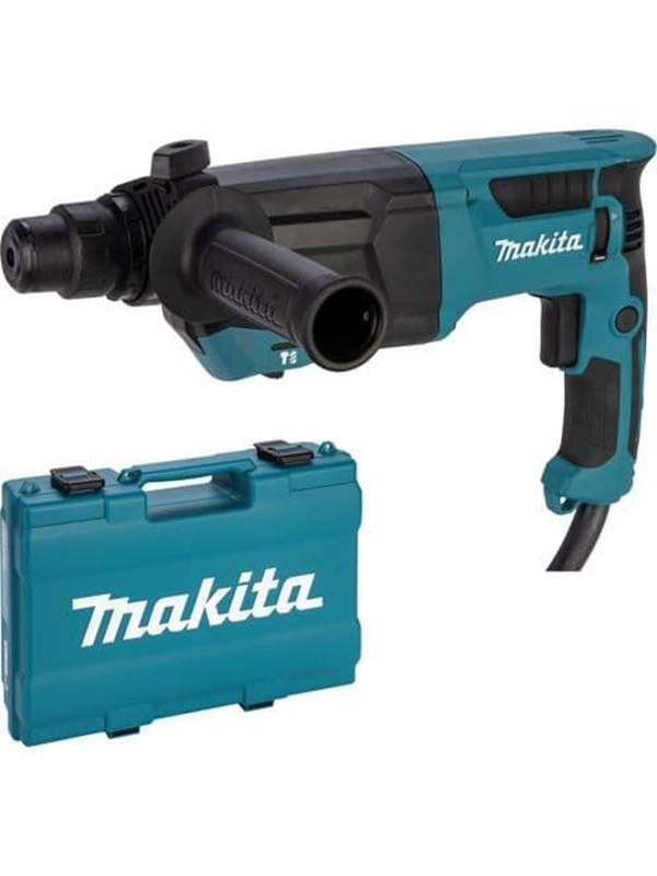 Makita HR2670 Perforointikone SDS-PLUS 800 W mutta 26mm (3) talttaustila 2,9kg, 3,0J