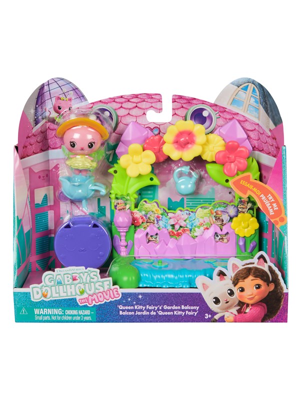 Gabby"'s Dollhouse Gabby"'s Movie Balcony - Crystal Garden