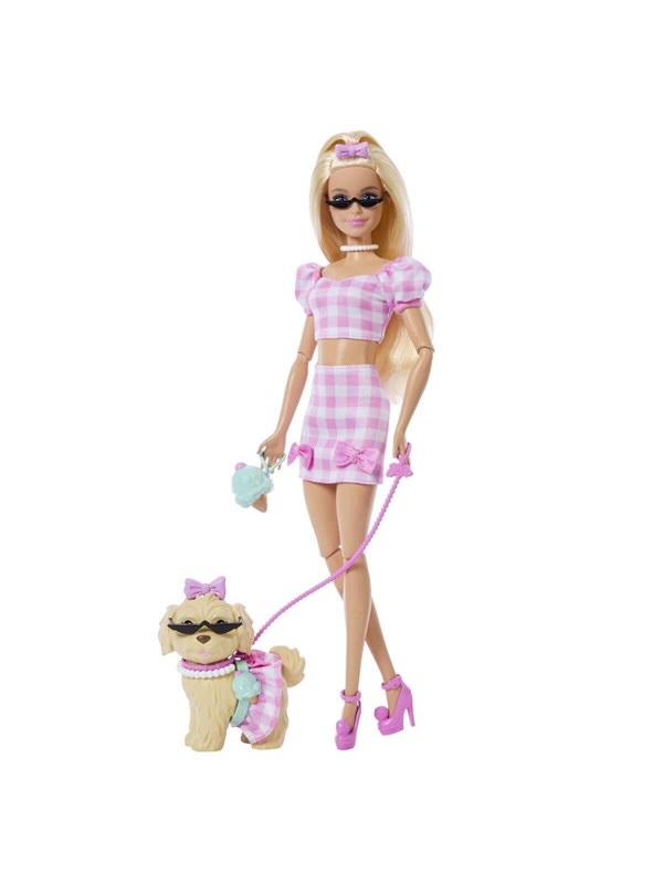Barbie Twinning Looks Blonde Bows