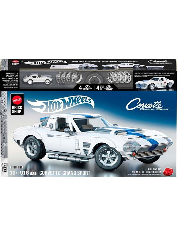 Hot Wheels Brick Shop Elite Series Corvette Sport