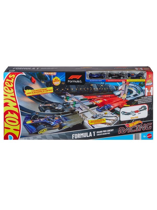 Hot Wheels Racing Formula 1 Grand Prix Circuit Track Set
