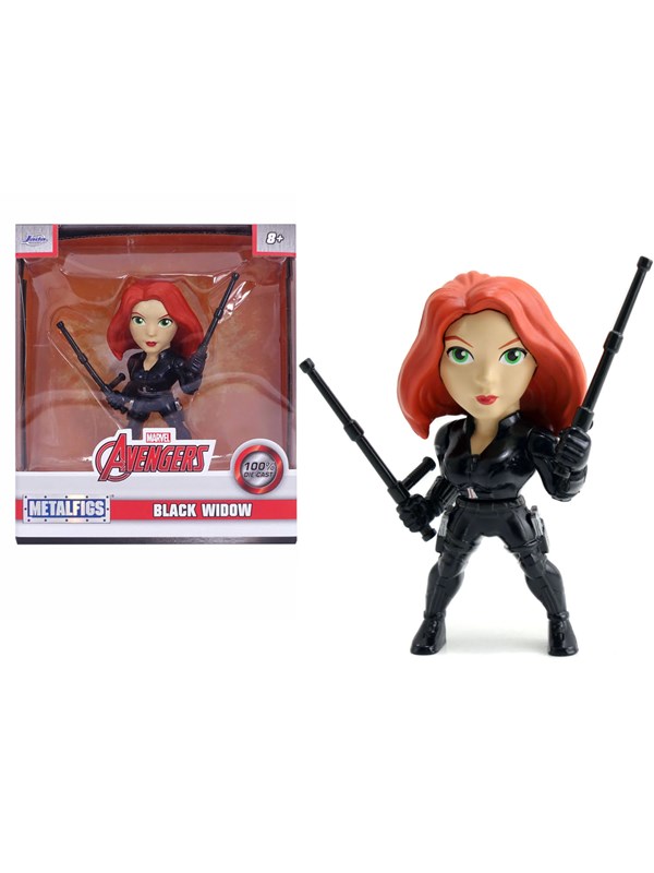 Jada Toys MarvEvi LOVE 4" Black Widow Figure