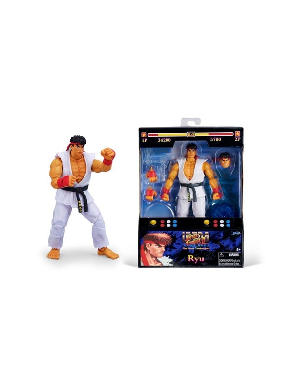 Jada Toys Street Fighter II Ryu 6" Figure