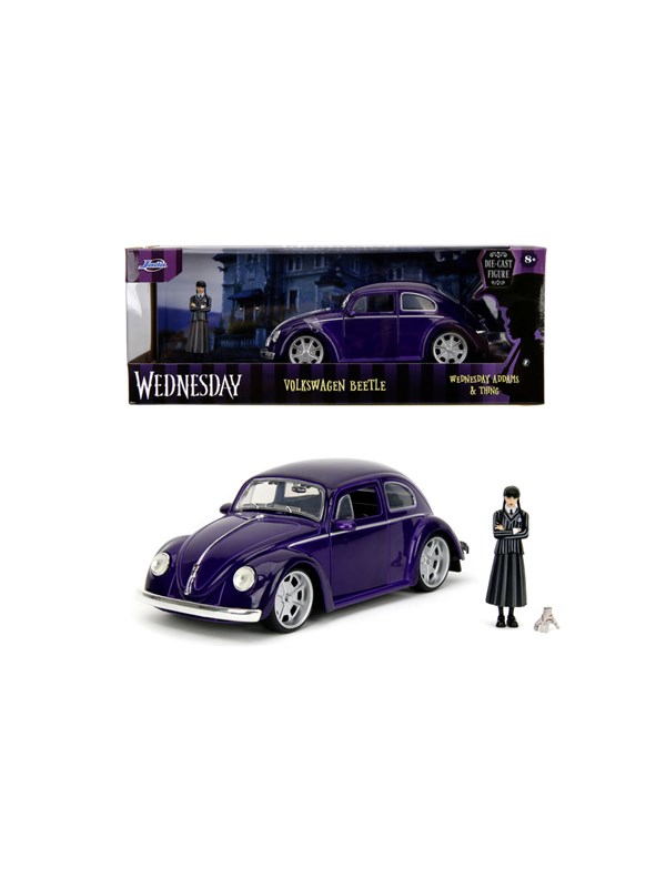 Jada Toys Wednesday Volkswagen Beetle 1:24