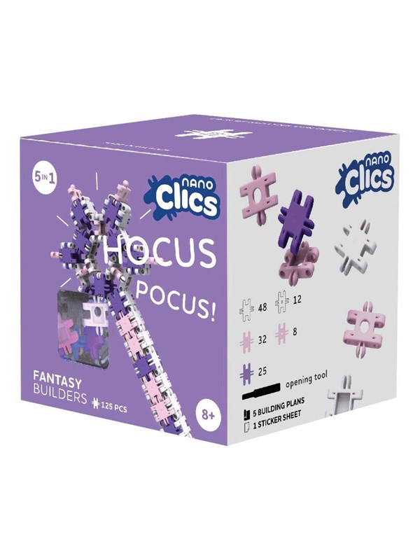 Clics - Nano - Fantasy Builders 125 pcs.