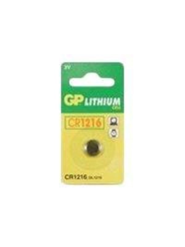 GP Lithium Coin battery x CR1216 - Li