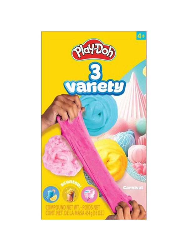 Play-Doh 3 Stack Jars - Carnival