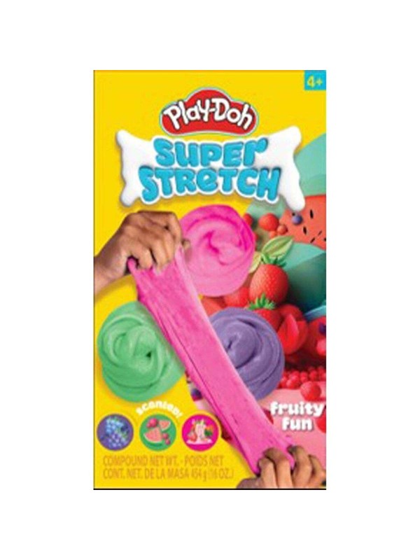 Play-Doh 3 Stack Jars - Super Stretch Fruity fun