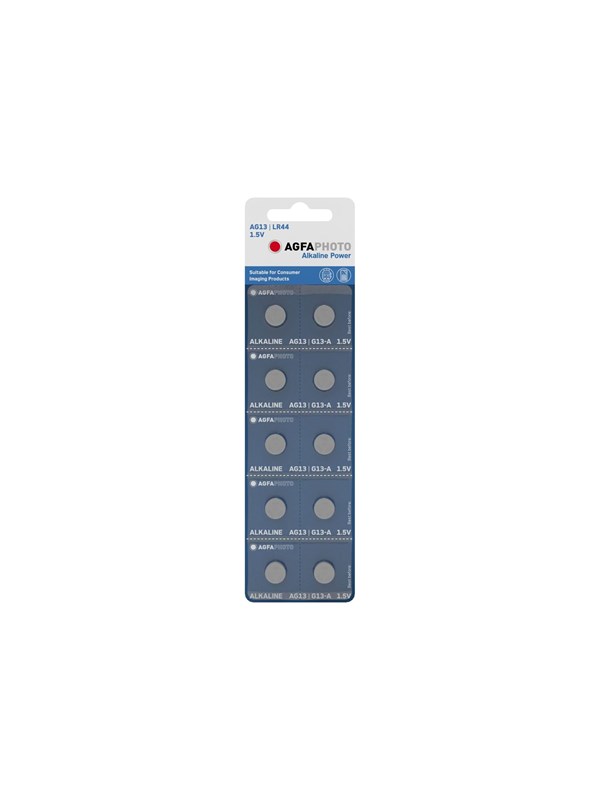 Agfa Photo battery x AG13 / LR44 - Alkaline (pack of 10)