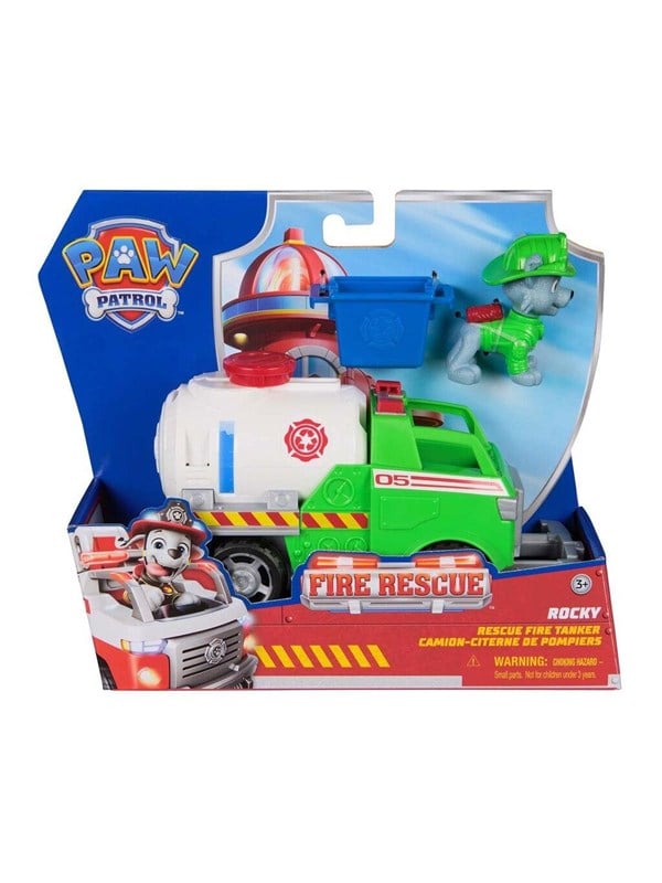Paw Patrol Fire Rescue -ajoneuvo - Rocky