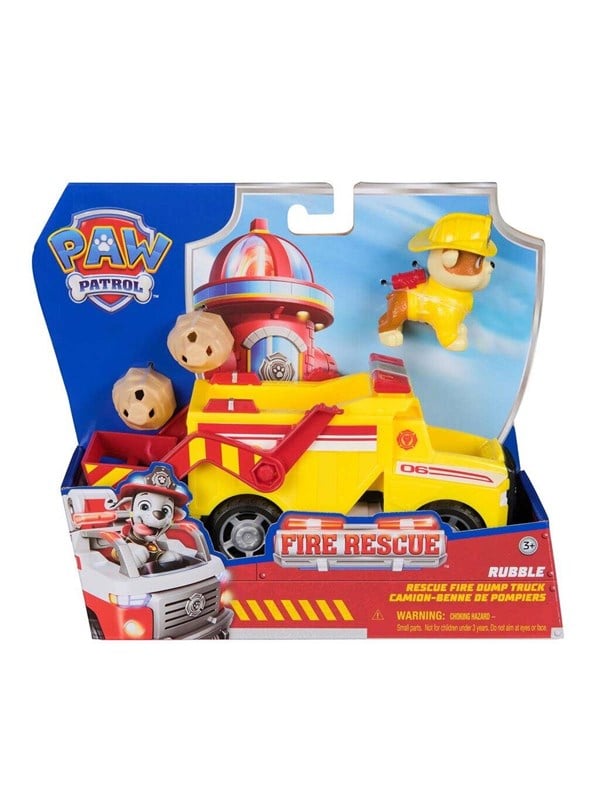 Paw Patrol Fire Rescue -ajoneuvo - Rubble