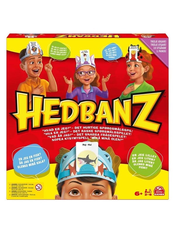SM Games & Puzzles Hedbanz DK/NO/SE/FI