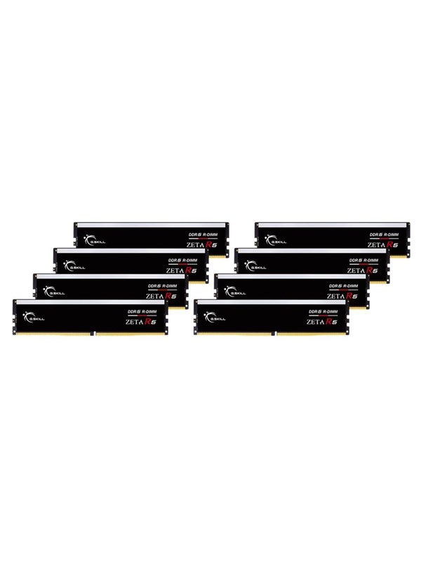 G.Skill Zeta R5 DDR5-6000 - 384GB - CL30 - Octa Channel (8 pcs) - Intel XMP - Musta